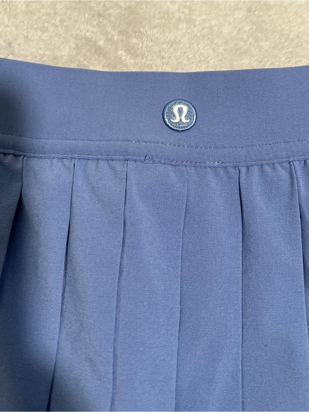 NWT!! Lululemon High-Rise Pleated Tennis Skirt Color Prep Blue. Size 10!! - Picture 12 of 16